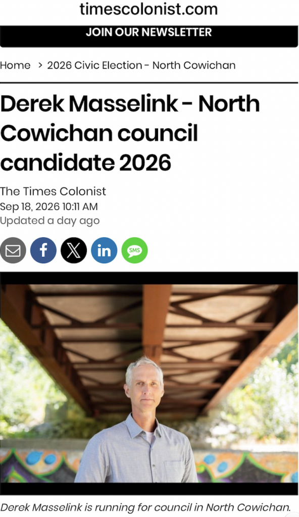 Times Colonist Profile